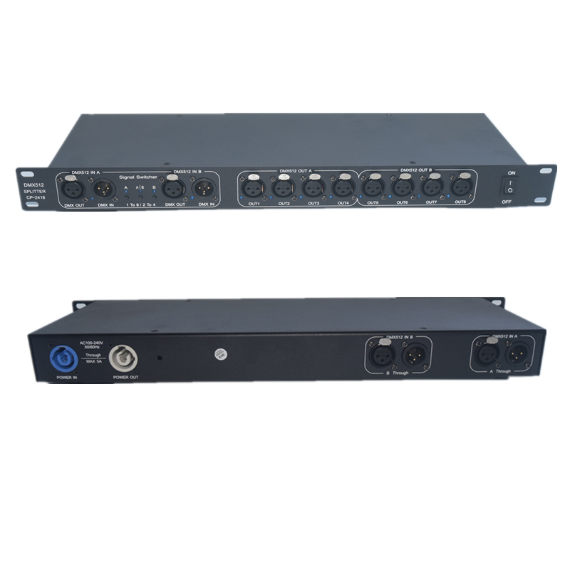 CP-2418  DMX512信号放大器/切换器