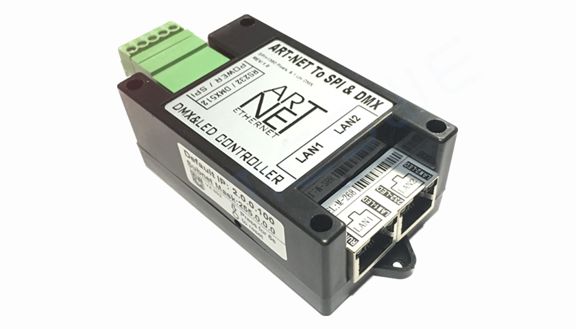 M-268 ART-NET转SPI灯带控制器
